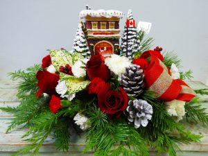 Thomas Kinkade's Festive Fire Station